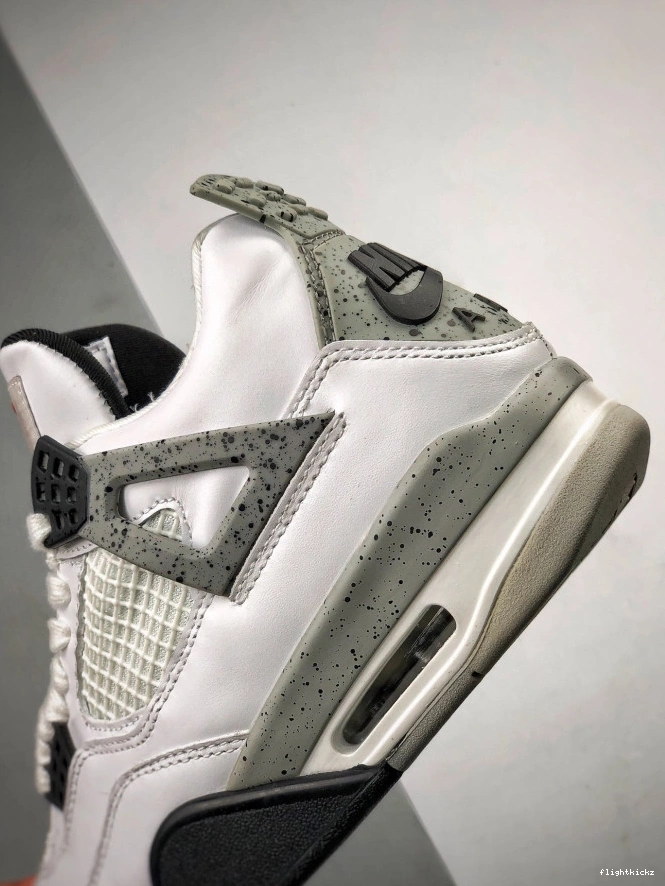 Cement 4 Jordan 840606-192 (nike) Air OG White 0901